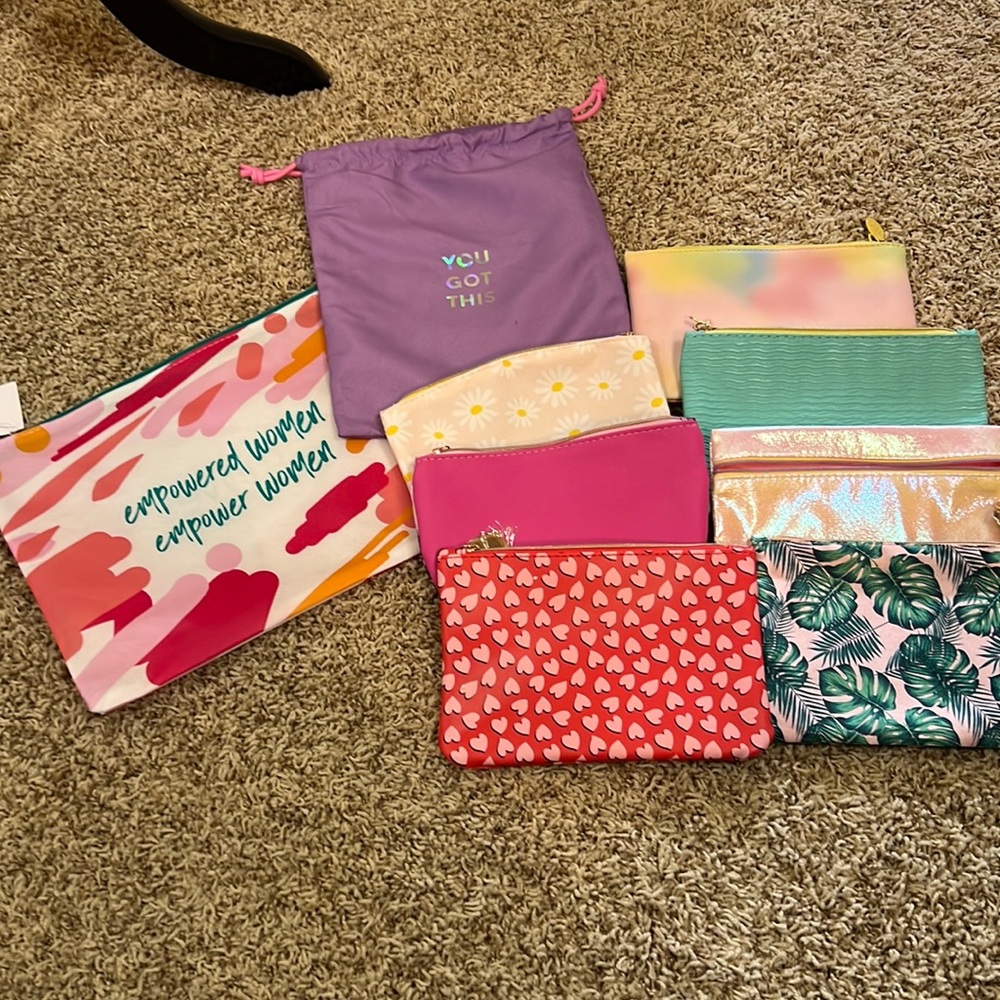 Assortment of Makeup Bags